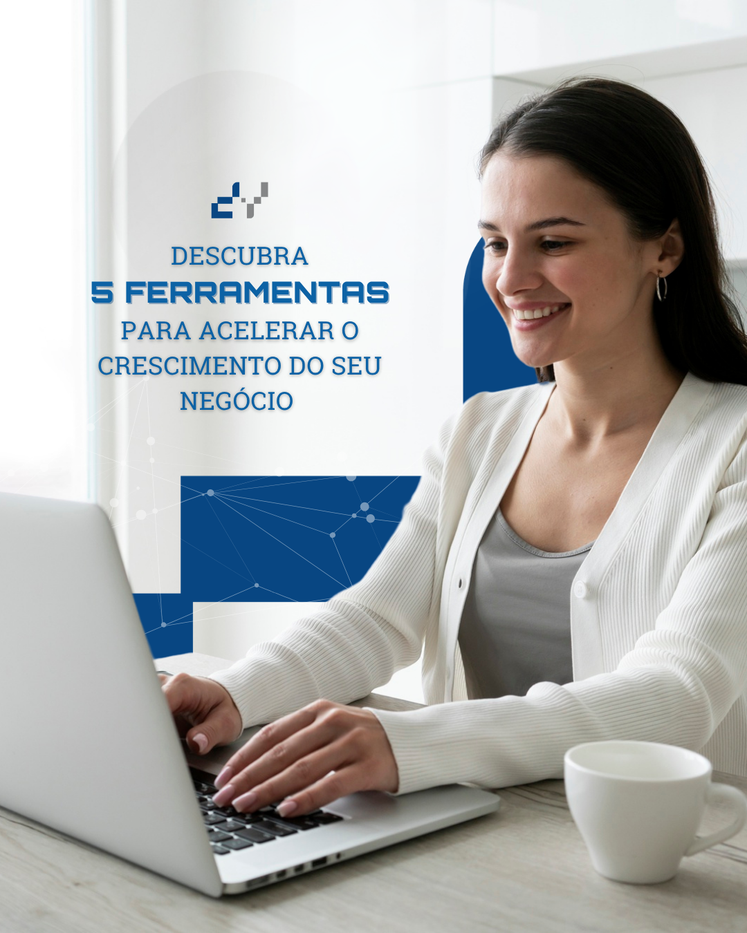 Arte de portfólio para projeto de tecnologia